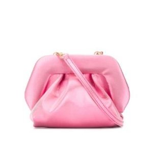 themoire snap top clutch bag